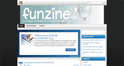 Desktop Screenshot of funzine.it